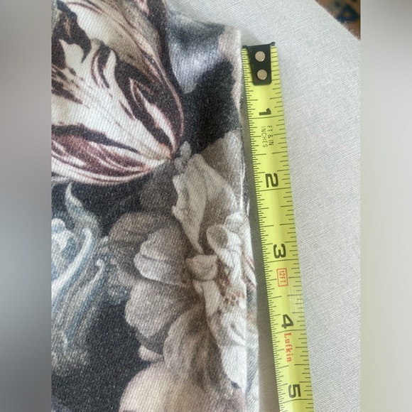 7 for all Mankind sz 27 Ankle Skinny Floral jeans - Picture 11 of 14